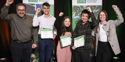 La Faculté des sciences remet près de 97 000$ en bourses lors de sa cérémonie annuelle