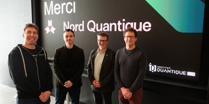 Un don de Nord Quantique permet de relancer le programme d'appel à projets de recherche étudiants de l'Institut quantique