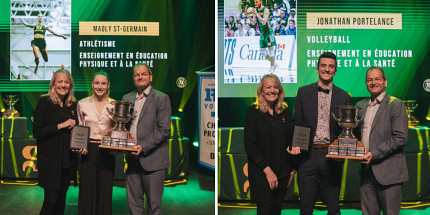 30 athlètes du Vert & Or récompensés au Gala Vert & Or 2024