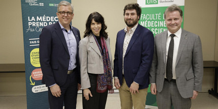 Un nouveau projet pour former les médecins de demain au Centre-du-Québec