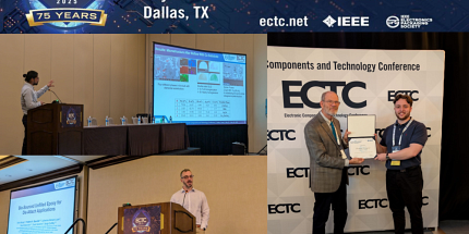 Le groupe INPAQT fortement représenté à l’événement The Electronic Components and Technology Conference (ECTC) de IEEE qui se tenait du 27 au 30 mai au Texas.