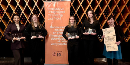 Les grands honneurs pour l’équipe de l’UdeS