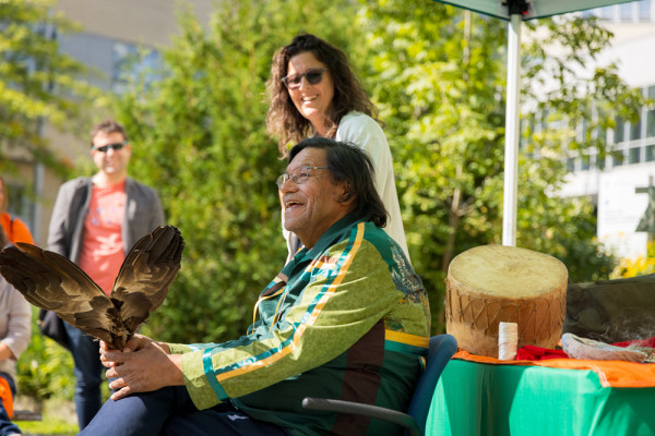 Une occasion privil&eacute;gi&eacute;e de recevoir les enseignements traditionnels d&rsquo;un Ain&eacute; respect&eacute;, Roger&nbsp;Echaquan.