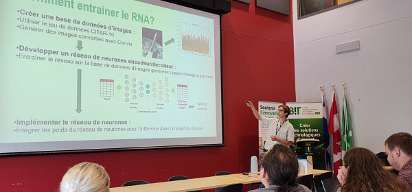 Pendant son stage au 3IT, Rapha&euml;l Landry-Versailles a d&eacute;velopp&eacute; un r&eacute;seau de neurones.
