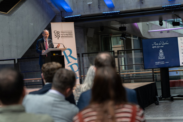 Conf&eacute;rence d'ouverture de l'honorable S&eacute;bastien Grammond, juge &agrave; la Cour f&eacute;d&eacute;rale du Canada