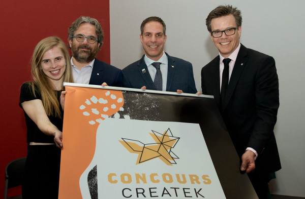 Le Concours Createk – Famille J.R. André Bombardier, en entrepreneuriat.