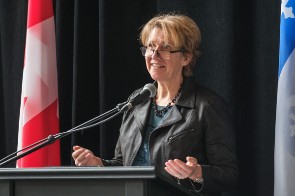 La professeure Anja Geitmann, Université McGill