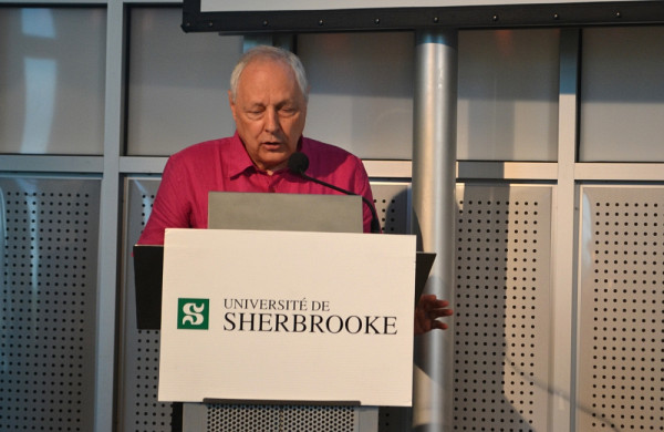 Le professeur Pierre Gisel, docteur d&rsquo;honneur de la Fater.