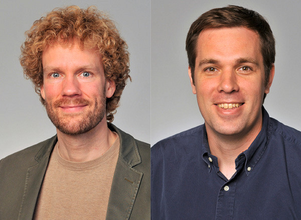 Les professeurs Florian Bentzinger et Dimitri Ryzcko