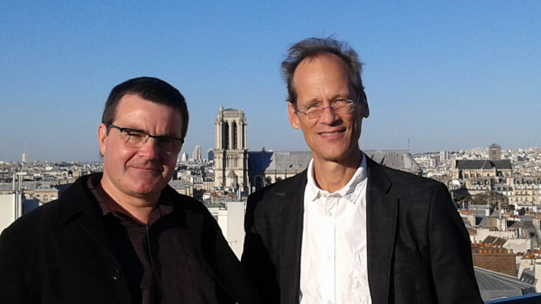 Cyril Proust, et Louis Taillefer, en octobre 2016.