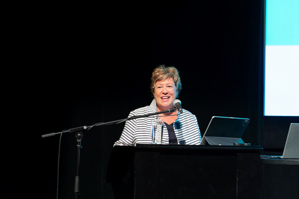 L'honorable Lucie Rondeau a livr&eacute; un vibrant t&eacute;moignage.