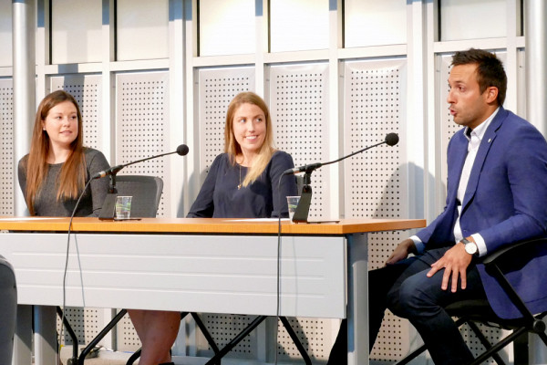 Me Catherine Beauchamp, Me Alexandra Sweeney-Beaudry et Me Nicolas Croteau.