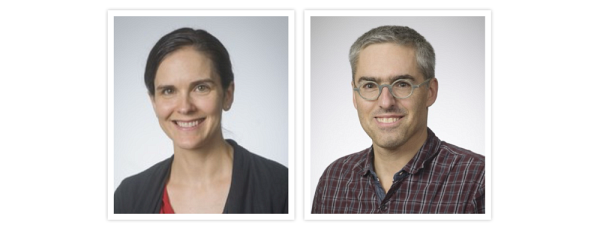 Jo&euml;lle Brodeur est coordonnatrice de laboratoire au D&eacute;partement de biologie.&nbsp;Patrick Ayotte est professeur au D&eacute;partement de chimie.