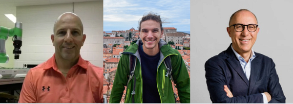 Les collaborateurs de la CIRIF : Louis-Philippe Gauthier, enseignant au C&eacute;gep de Sherbrooke, Yannick Cormier, enseignant au C&eacute;gep de Granby et&nbsp;Vah&eacute; Nerguizian, professeur &agrave; l'&Eacute;cole de technologie sup&eacute;rieure.&nbsp;