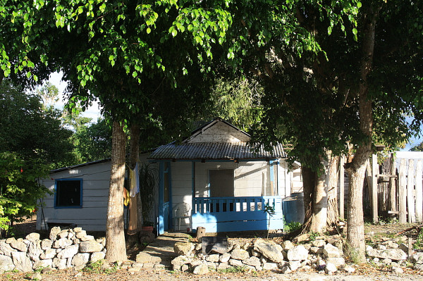 La maison où loge l'équipe de Sabrina Plante à Zoh Laguna