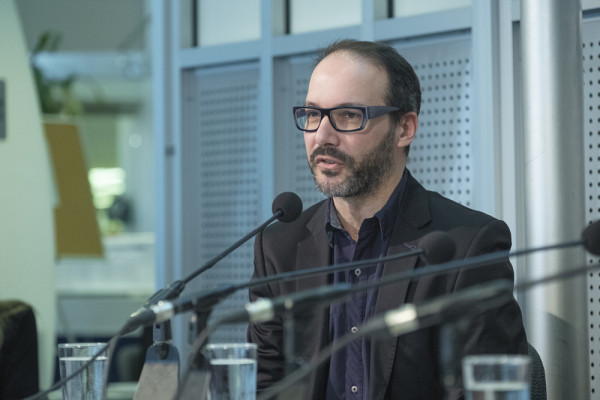 Alain M&eacute;lan&ccedil;on, conseiller en communication et charg&eacute; de cours &agrave; l&rsquo;UdeS
