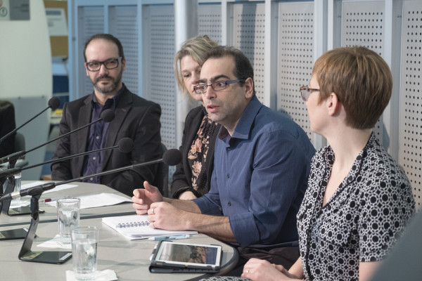 Nadi Braidy, professeur &agrave; la Facult&eacute; de g&eacute;nie de l&rsquo;UdeS et titulaire de la Chaire de recherche du Canada sur les nanomat&eacute;riaux multifonctionnels