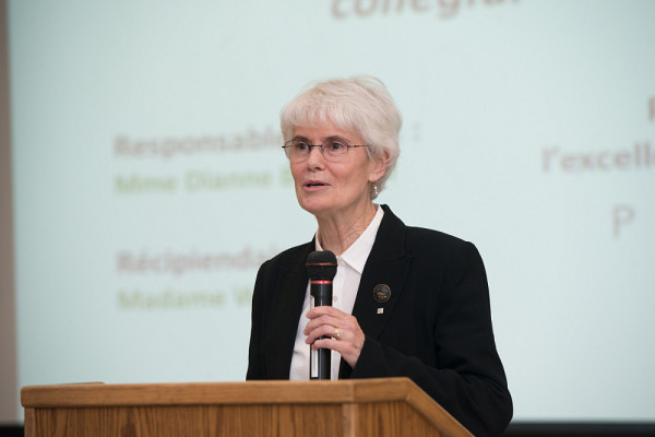 Wilma Brown, Assistant Dean au Collège Vanier et récipiendaire du prix Performa volet anglophone