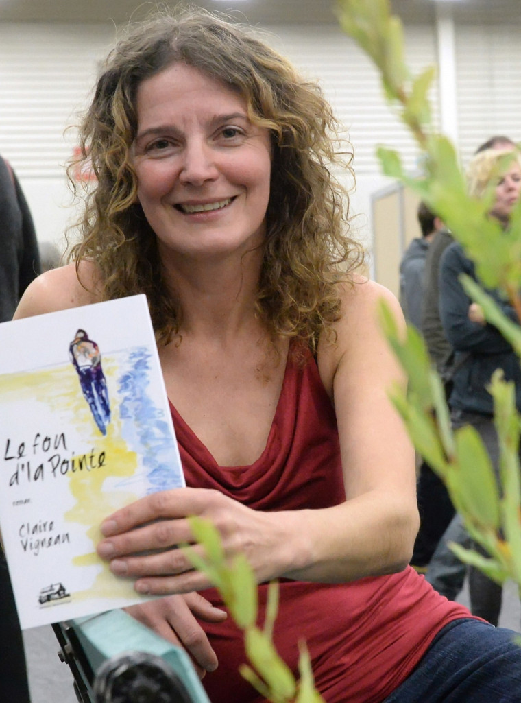 Claire Vigneau, lauréate du prix Alfred-DesRochers.