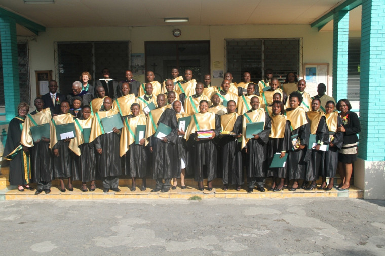 La nouvelle cohorte de 35 enseignantes et enseignants au secondaire en Haïti