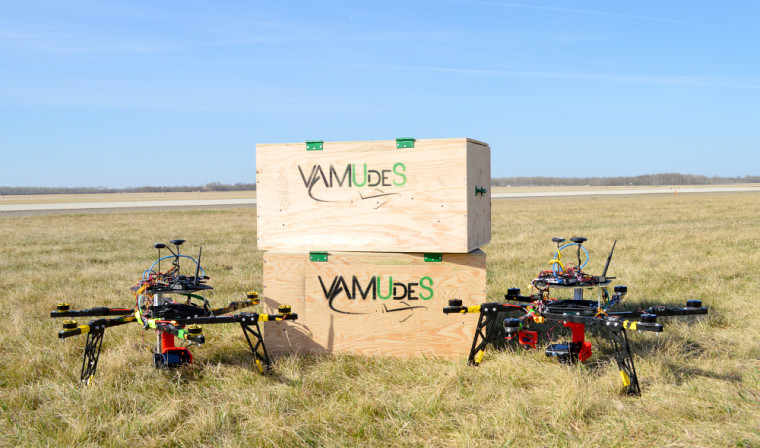 VAMUdeS : drones et boîtes de transport au Maryland