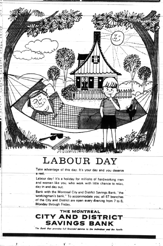 « Labour Day », le mode de vie suburbain comme mode de vie par défaut de l’ouvrier des années 1960.