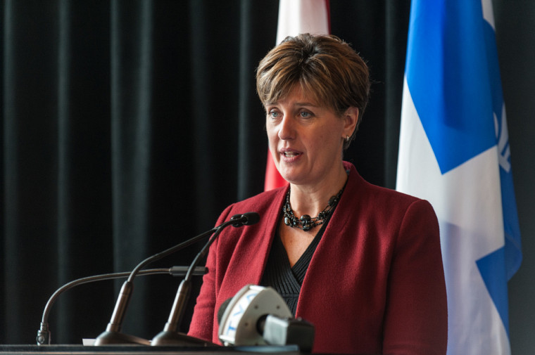 La ministre du Développement international et de la Francophonie du gouvernement du Canada, l'honorable Marie-Claude Bibeau