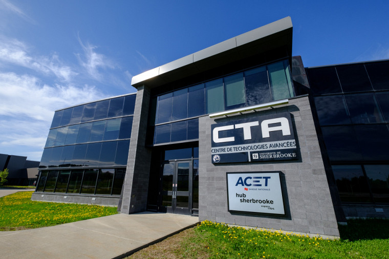 Le Centre de technologies avancées (CTA), situé à proximité du Campus principal, au Parc Innovation – ACELP. 