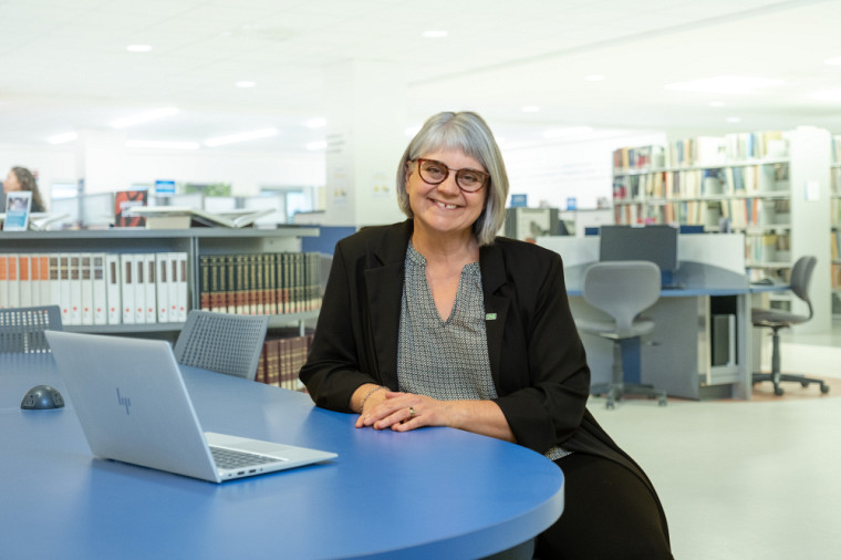 Chantal St-Louis, directrice générale du Service des bibliothèques et archives