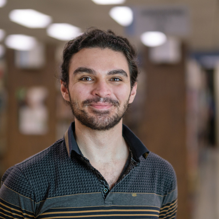 Antoine Champie, étudiant au doctorat en biologieMichel Caron - UdeS