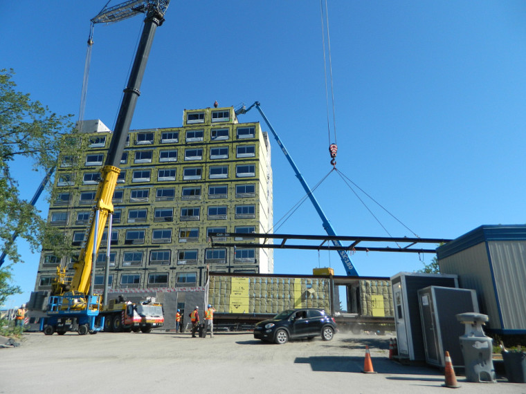 Construction modulaire - Holiday Inn, Gatineau