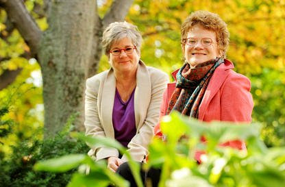 Les professeures Suzanne Garon et Marie Beaulieu