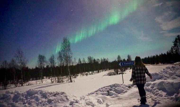 À l'hiver 2022, Noémie a fait sont 2e stage coopératif au parc national d'Oulanka, en Laponie (Finlande).
