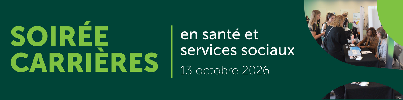 Soirée carrières en santé et services sociaux 2026
