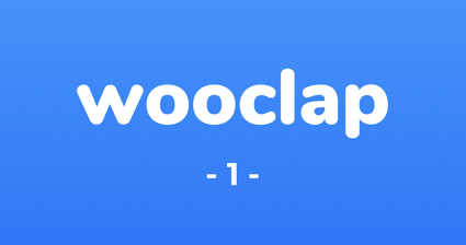 Wooclap 1