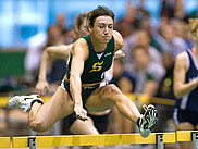 La sprinteuse Marie-Ève Dugas a encore une fois fait parler d'elle en remportant haut la main la médaille d'or lors du très relevé Valentine Invitational d'athlétisme tenu à l'Université de Boston.