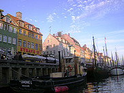Le nouveau port Nyhavn à Copenhague au Danemark, situé à une heure de Lund.