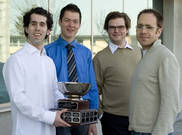 Alexandre Brodeur, Bronson Borst, Alexis Lacombe et Dany Plouffe ont gagné plusieurs titres au championnat national de la Société universitaire canadienne de débat intercollégial.