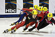 La relève du patinage de vitesse était réunie à Sherbrooke du 9 au 11 janvier. On a pu y voir évoluer celles et ceux qui brilleront sans doute aux Olympiques de Sotchi en 2014.