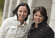 Kelly Parnia et Émilie D.-Gauthier ont remporté les grands honneurs du 2e concours Topo Cossette 2009.