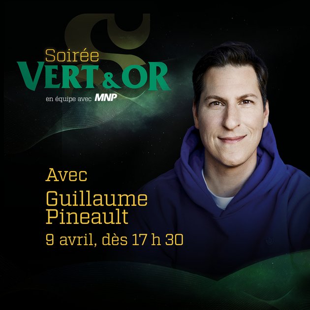 soirée vert et or 2026