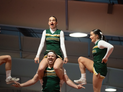 cheerleading vert et or