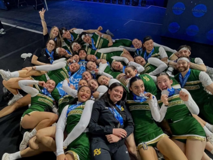 cheerleading vert et or